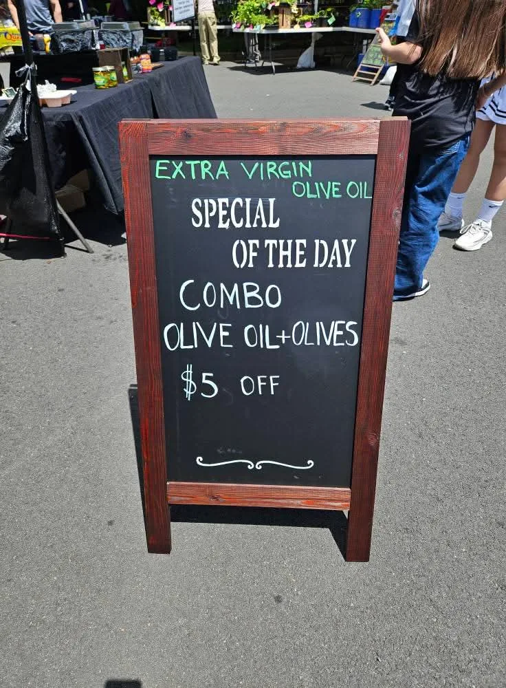 Mediterranean Organic Farms at the farmers market